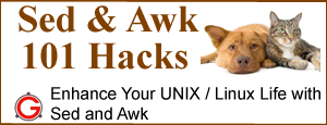 Sed and Awk 101 Hacks Book